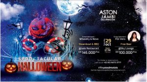 Keseruan Pesta Kostum “Halloween” di ASTON Jambi