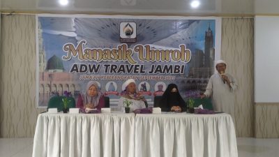 ADW Travel Laksanakan Manasik Umrah Kepada Calon Jamaah Umrah Jambi