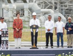 Presiden Resmikan Proyek Tangguh Train 3 dan Ground Breaking Proyek UCC, AKM dan Blue Amonia di Papua Barat